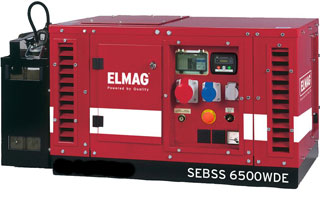 ELMAG Stromerzeuger Benzin - SEB 230 & 400 Volt