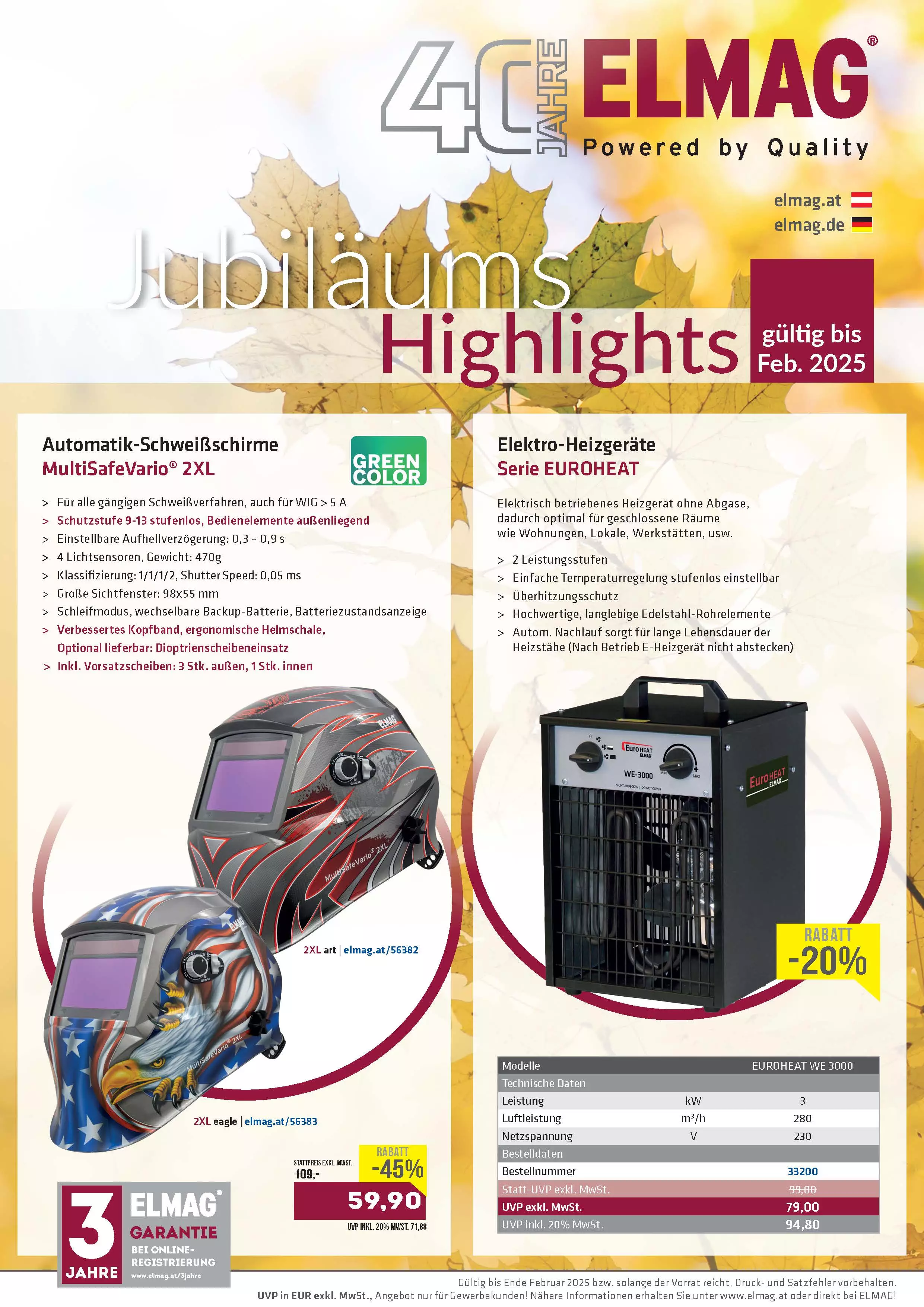 Jubiläums Highlights