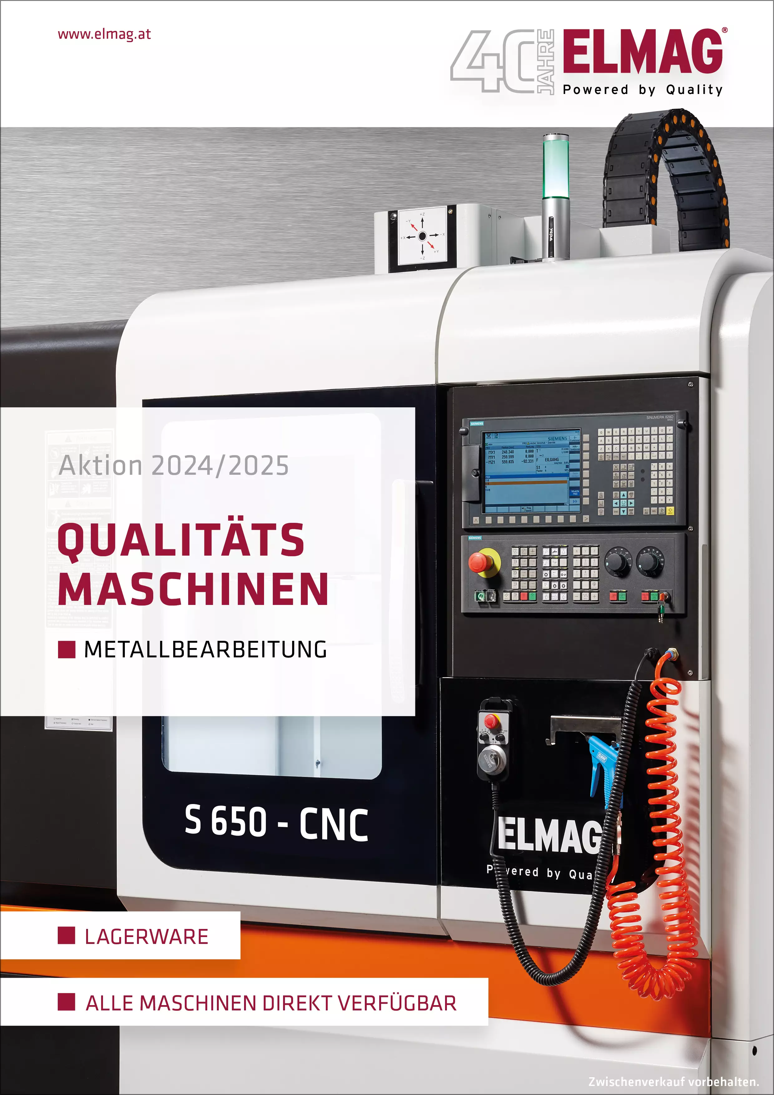 Qualitätsmaschinen Metall
