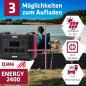Preview: ELMAG Tragbare Powerstation ENERGY 2400 2400W, LiFEPO4 Akku mit 2232Wh Preview: ELMAG Tragbare Powerstation ENERGY 2400 2400W, LiFEPO4 Akku mit 2232Wh