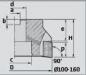 Preview: ELMAG Eckfräser 90° DM 160mm