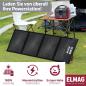 Preview: ELMAG Faltbares Solarpanel SOLAR 100 - monokristallin