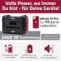 Preview: ELMAG Tragbare Powerstation ENERGY 2400 Preview: ELMAG Tragbare Powerstation ENERGY 2400
