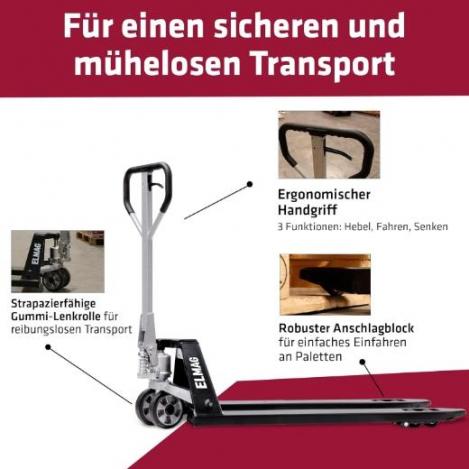 ELMAG Handhubwagen lang