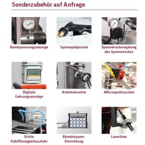 ELMAG BOMAR Metall-Bandsägemaschine Modell BasiCut 275.230 GANC