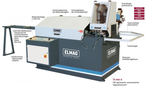 ELMAG ALU-Metall-Kreissägemaschine