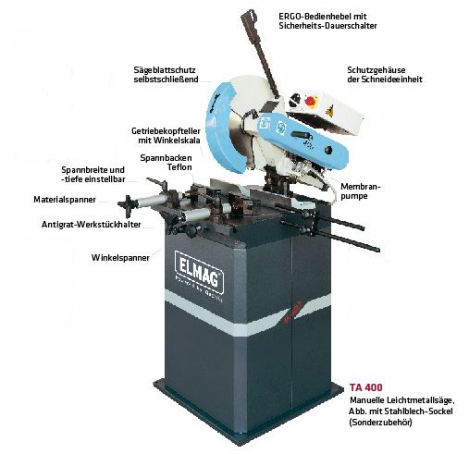 ELMAG ALU-Metall-Kreissägemaschine
