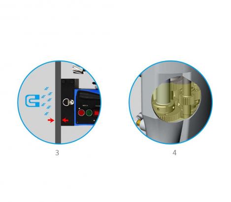 ELMAG Magnet-Kernbohrmaschine COREMAG 50/2