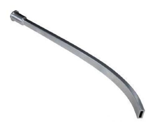 ELMAG Langdüse Aluminium 45° gebogen