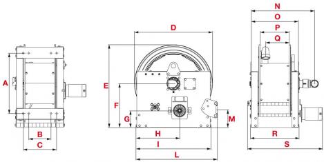ELMAG INDUSTRIE Schlauchaufroller Serie 700 / L 270