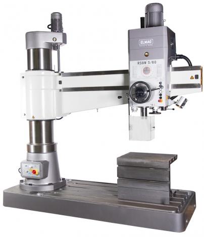 ELMAG Radial-Säulenbohrmaschine Modell RSBM 6/80