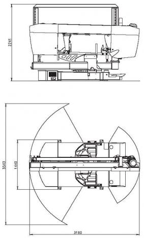ELMAG BOMAR Metall-Bandsägemaschine  Individual 720.540 DGH