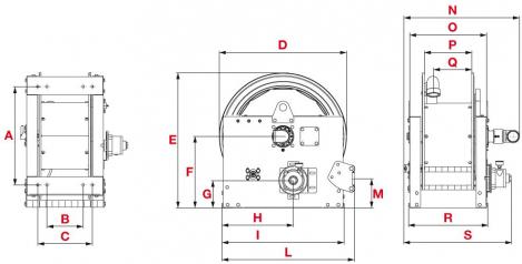 ELMAG INDUSTRIE Schlauchaufroller Serie 700 / L 270