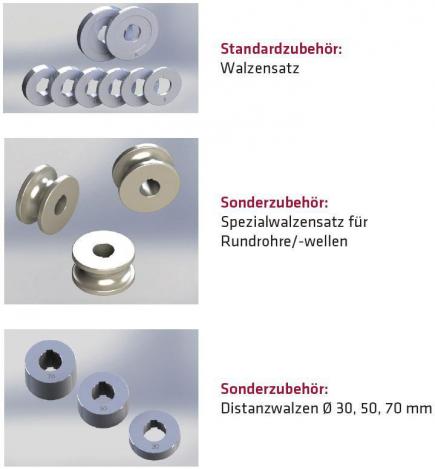 ELMAG Motorische Ringbiegemaschine PREMIUM EPB 40