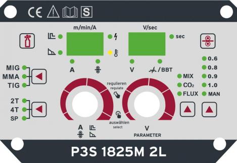ELMAG Multifunktions-Schweißinverter P3S 1825M 2L / ECO-SET