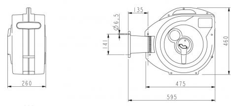 ELMAG Autom. Wasserschlauchaufroller ROLL WATER EVO 20/13