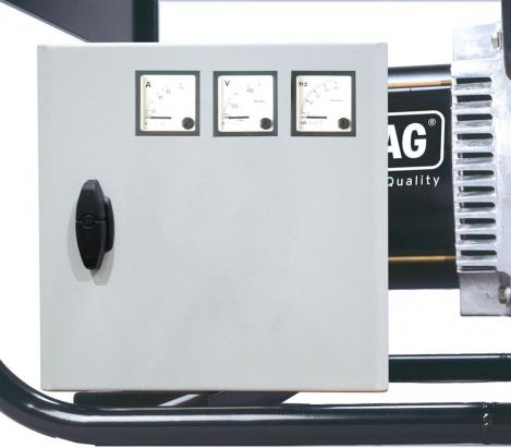 ELMAG Spannungs-, Stromstärke- u. Frequenzmessgerät 1x230 Volt