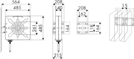 ELMAG INDUSTRIE Schlauchaufroller geschlossen '440/12'
