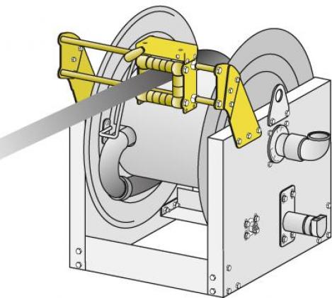 ELMAG Manuelle Schlauchführung 'oben'