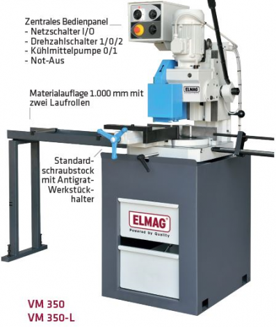 ELMAG Metall-Kreissägemaschine VM 350
