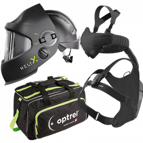 ELMAG 'Optrel®' Ready to weld package HELIX quattro + swiss air (4600.150)