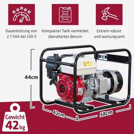 ELMAG Stromerzeuger SEB 3300W