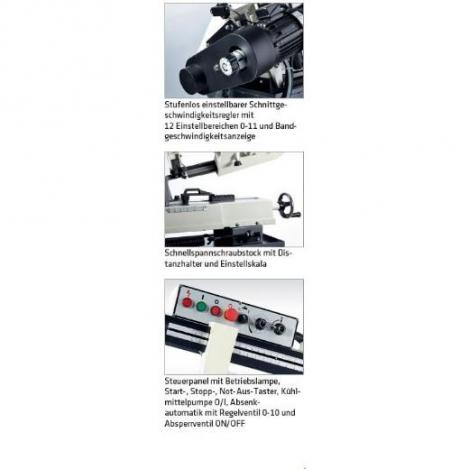 ELMAG Metall-Bandsägemaschine Modell HY 230 VARIO