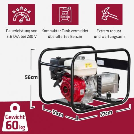 ELMAG Stromerzeuger SEB 4100W-AVR