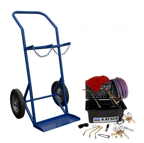 ELMAG AUTOGEN-Komplett-Set - ohne Gasflaschen Montagebox KE 17/5m - Set / 50 l