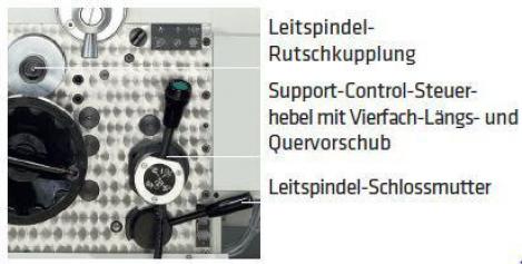 ELMAG Universal-Drehmaschine PREMIUM CU 1000 RD - Vario Spitzenweite 1500mm