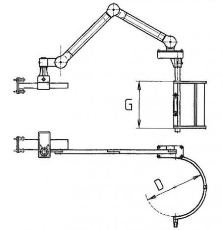 ELMAG Universal-Späneschutz Ø 400mm