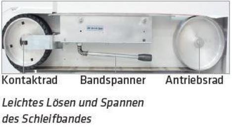 ELMAG Bandschleifmaschine Modell BSM 150x2000