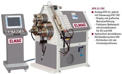 ELMAG Hydraulische Ringbiegemaschine APK 61