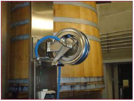 ELMAG INDUSTRIE Schlauchaufroller Edelstahl '563/14'