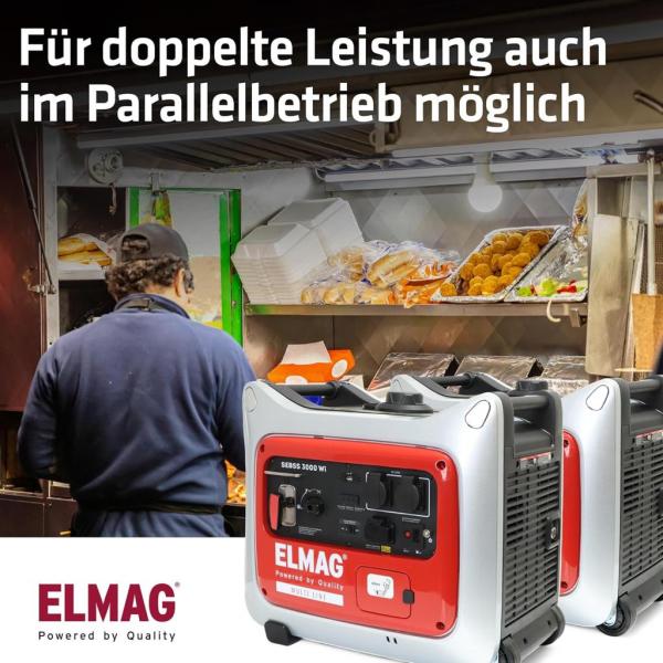ELMAG Inverter Stromerzeuger SEBSS 3000Wi ELMAG Inverter Stromerzeuger SEBSS 3000Wi