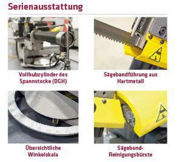ELMAG BOMAR Metall-Bandsägemaschine Workline 410.280 DG