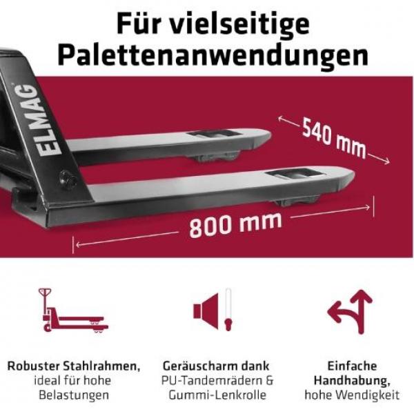 ELMAG Handhubwagen kurz