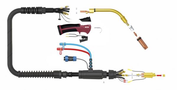 ELMAG Schlauchpaket MBC UD501W/5m, DØ 1,2mm, (3DT)