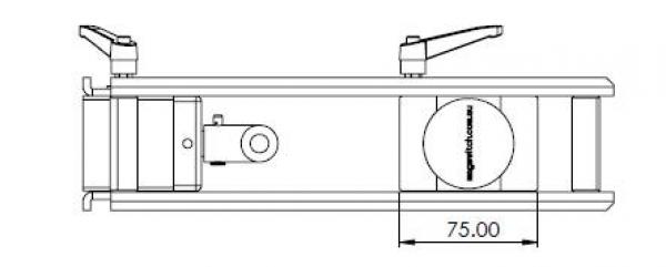 ELMAG MAGSWITCH Magnet-Schweißwinkel 90° Winkel 600