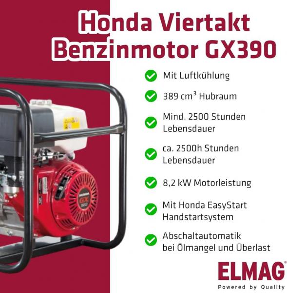 ELMAG Stromerzeuger SEB 7500WD-AVR ELMAG Stromerzeuger SEB 7500WD-AVR