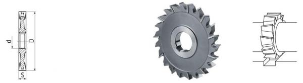 ELMAG HSS Co5-Scheibenfräser DIN 885A
