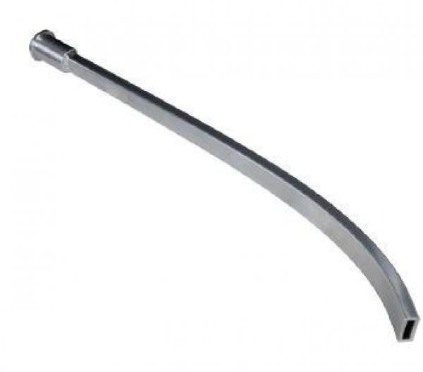 ELMAG Langdüse Aluminium 45° gebogen