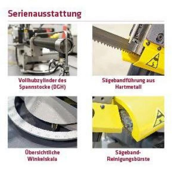 ELMAG BOMAR Metall-Bandsägemaschine Workline 410.280 DGH