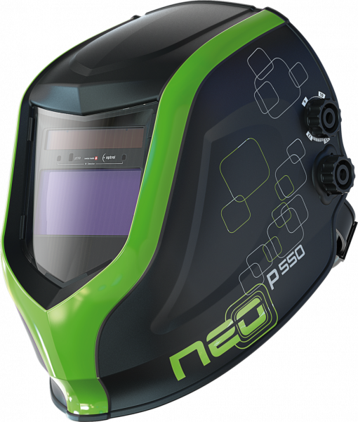 ELMAG Automatik-Kopfschweißschirm - neo p550 grün -TC (1007.011) ELMAG Automatik-Kopfschweißschirm - neo p550 grün -TC (1007.011)