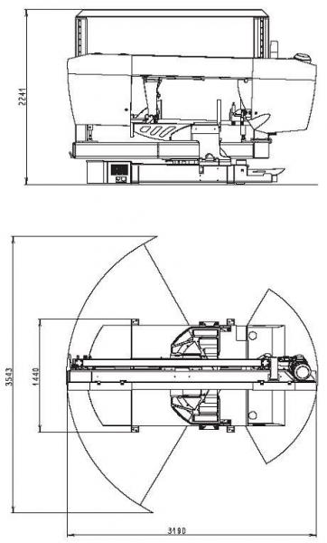 ELMAG BOMAR Metall-Bandsägemaschine  Individual 720.540 DGH