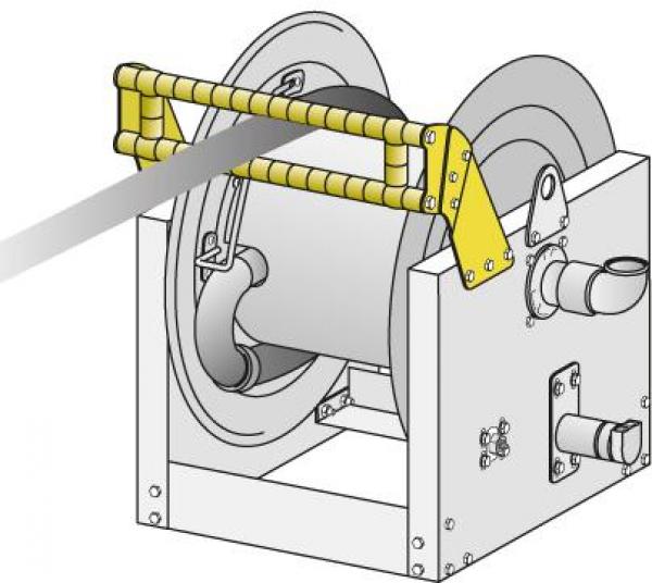 ELMAG Manuelle Schlauchführung 'geschlossen oben'