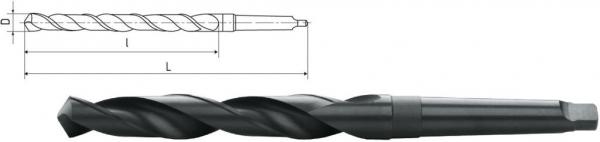 ELMAG HSS Co5-Spiralbohrer mit Morsekegel DIN 345