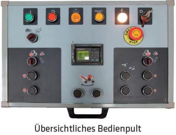 ELMAG Hydraulische 3-Walzen Rundbiegemaschine AHK 2100x8,0mm