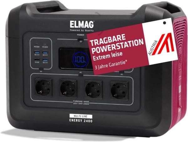 ELMAG Tragbare Powerstation ENERGY 2400 ELMAG Tragbare Powerstation ENERGY 2400