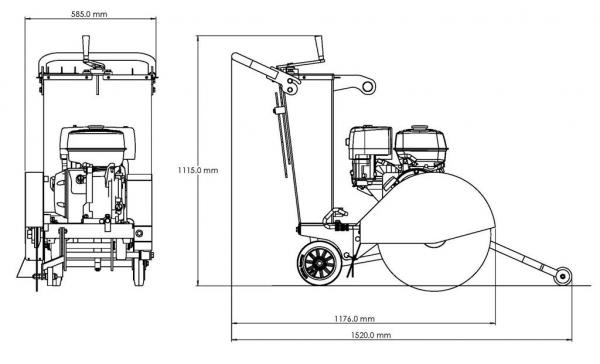ELMAG Fugenschneider FSB-503 ELMAG Fugenschneider FSB-503